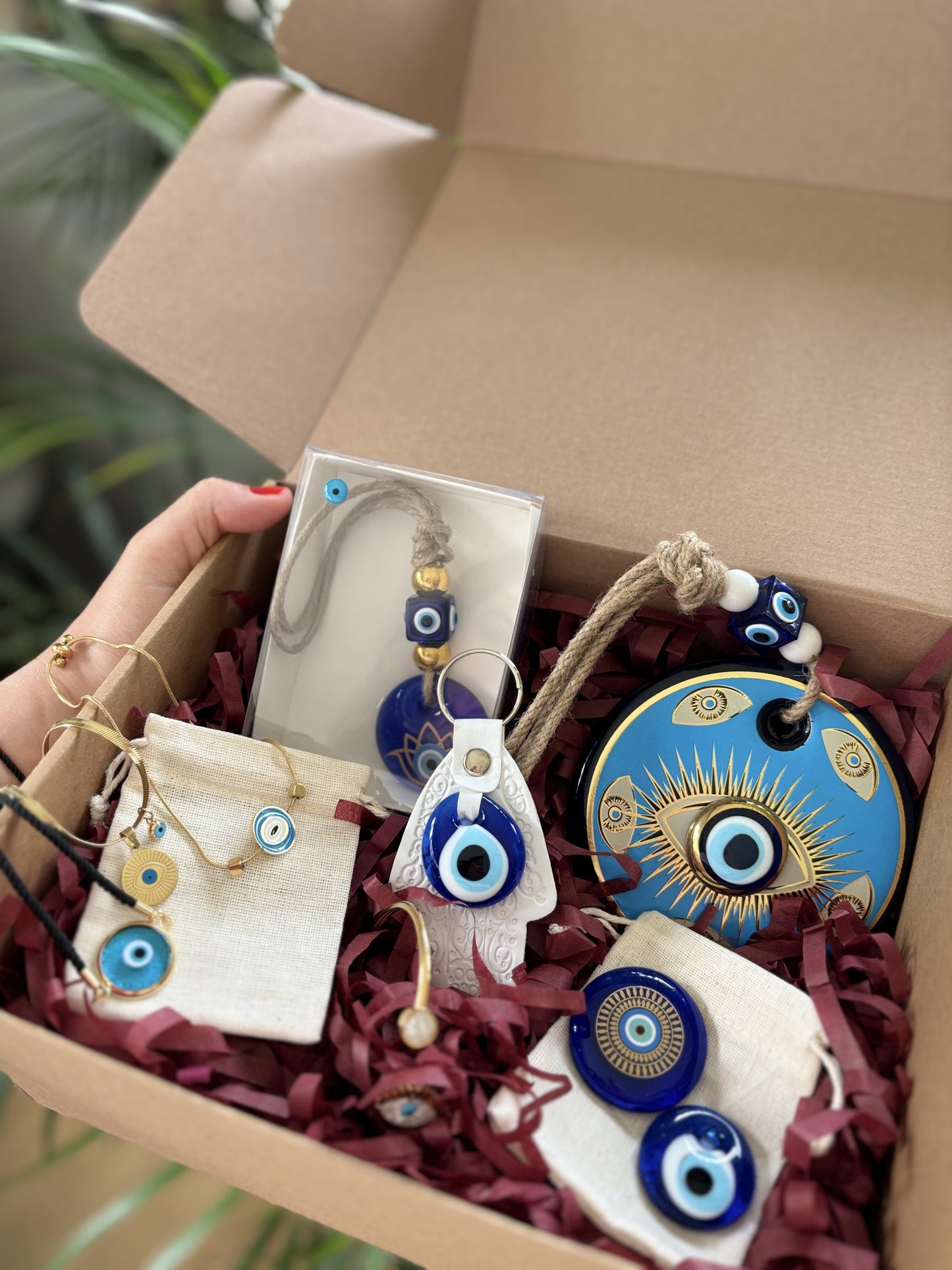 Special Gift Box (Mix), Greek Evil Eye Bead, Corporate gift, influencer Gift, Chirstmas Gift Box,